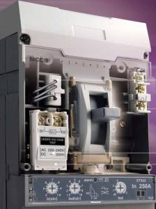 کلید اتوماتیک،کمپکت 125 آمپر،قابل تنظیم حرارتی-مغناطیسی LS سری SUSOL