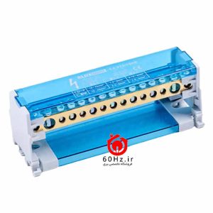 ترمینال توزیع تابلویی دوپل Bloxconnect FJ217 40B 5 ترمینال توزیع دو پل 40 آمپر FJ-217/40B بلاکس