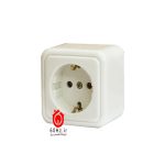 پریز ارت دار روکار مغز سرامیک2