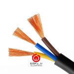 کابل افشان 1*3 مسی