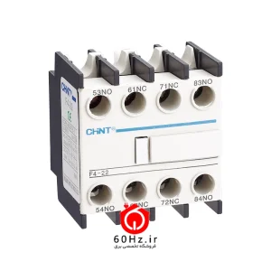 کنتاکت کمکی از بالا 2NO+2NC کنتاکتور چینت مدل F4-22 CHNT