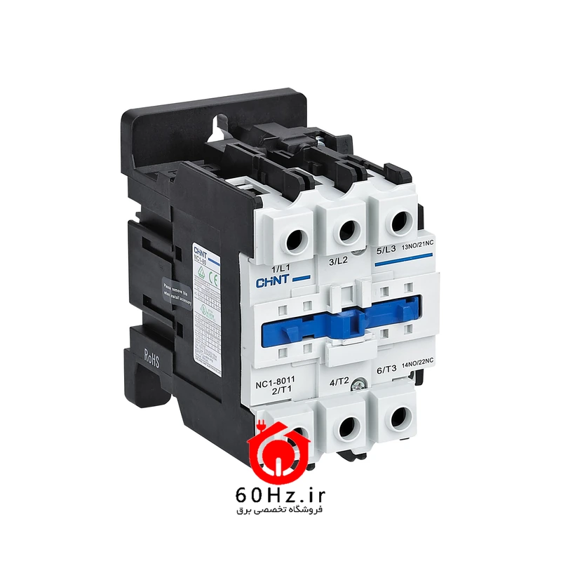 کنتاکتور چهار پل 80 آمپر چینت مدل NC1-8008 2 کنتاکتور چهار پل 80 آمپر چینت مدل NC1-8008 CHNT - تصویر 2