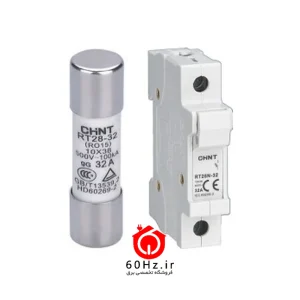 سکسیونر فیوز (پایه فیوز) استوانه‌ای 14x51 تک پل چینت مدل Base for RT 63 1P 14*51 CHNT