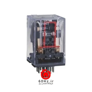 رله شیشه ای 11 پایه 110/48 ولت AC چینت سری JMK مدل JMK-3P-1-110-48VAC CHNT مدل Mk 3P-1 AC 110/48 V