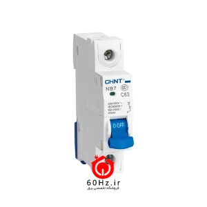 کلید مینیاتوری 40 آمپر تک پل چینت 6 کیلوآمپر مدل NB7-1P C 40A 6 KA CHNT
