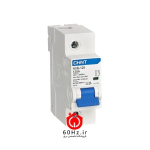 کلید مینیاتوری 125 آمپر تک پل چینت 10 کیلوآمپر مدل NXB-125-1P 125A CHNT