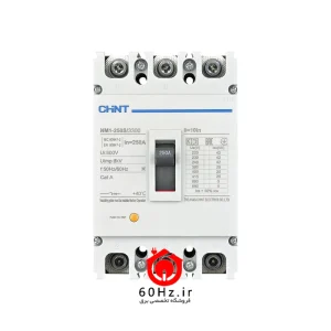 کلید اتوماتیک فیکس 200 آمپر 3 پل چینت سری NM1 مدل NM1-250H/3P 200A CHNT