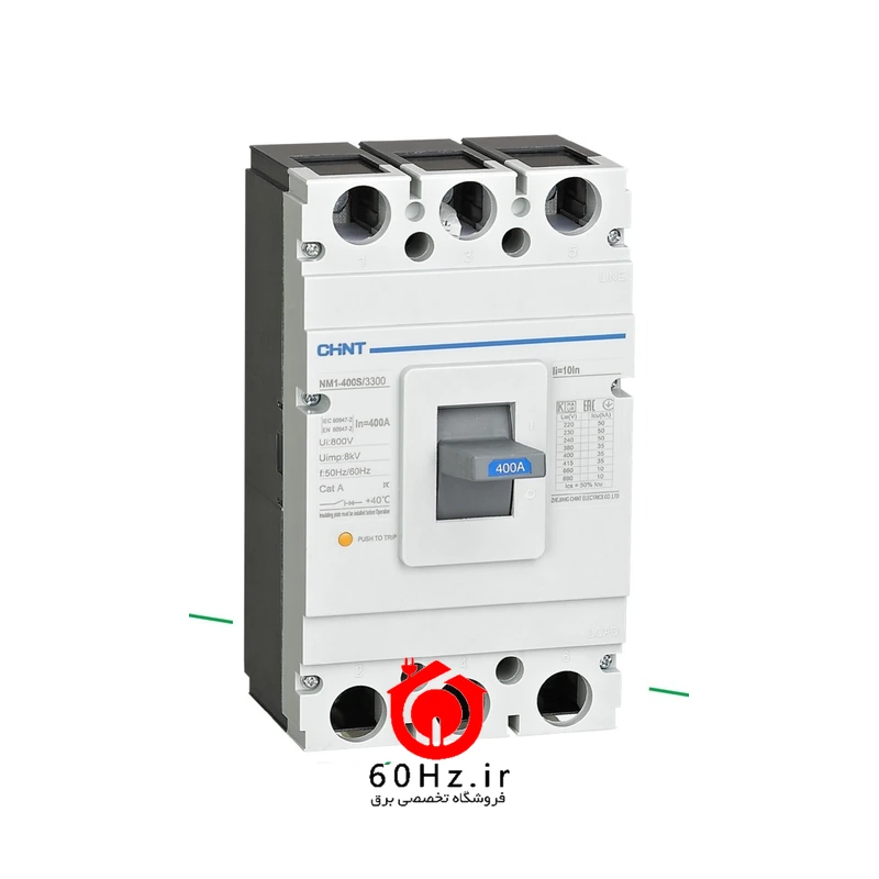 کلید اتوماتیک فیکس 800 آمپر 3 پل چینت سری NM1 مدل NM1-800H/3P 800 A 1 کلید اتوماتیک فیکس 800 آمپر 3 پل چینت سری NM1 مدل NM1-800H/3P 800 A CHNT