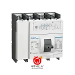 کلید اتوماتیک قابل تنظیم 1000 آمپر 3 پل چینت رله الکترونیکی مدل NM8N-1600H/3P EN 1000A CHNT