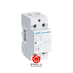 کنتاکتور بی صدا (ماژولار) 20 آمپر دو پل چینت مدل NCH8-2P/20A 2NO CHNT