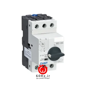 کلید حرارتی 6 تا 10 آمپر چینت دسته گردان مدل NS2-25X 6-10 CHNT