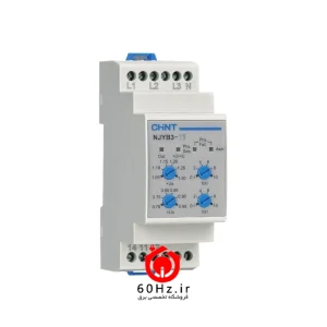 کنترل فاز چهار چراغه 380 ولت چینت سری NJYB3 مدل NJYB3-08 AC 380V CHNT