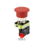 شستی استپ اضطراری قارچی ساده چینت سری NP2 مدل NP2-BC 42 CHNT