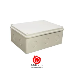 جعبه تقسیم روکار دانوب 20×15 عمق 8 (ABS) IP65 دانوب باکس مدل JB1520