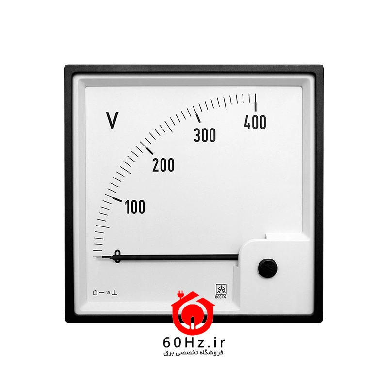 ولتمتر و آمپرمتر آنالوگ DC ایسکرا سری BQ (عقربه 240 درجه) 1 ولتمتر و آمپرمتر آنالوگ DC ایسکرا سری BQ (عقربه 240 درجه) ISKRA مدل BQ 2x07