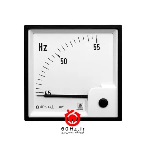 فرکانس‌متر عقربه‌ای ایسکرا سری ZQ (240 درجه) ISKRA مدل ZQ 2x07