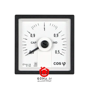 کسینوس فی متر (ضریب توان سنج) آنالوگ ایسکرا سری YQ (90 درجه) ISKRA مدل YQ 0x07