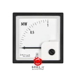 وات‌متر و وارمتر آنالوگ ایسکرا سری EQ (عقربه 90 درجه) ISKRA مدل EQ 0x07