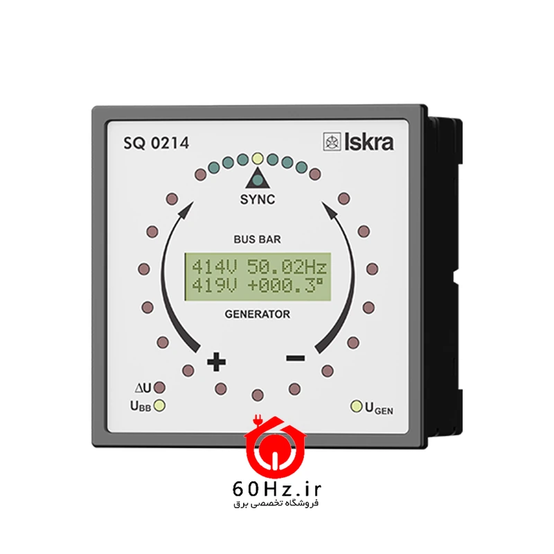 سنکروسکوپ و رله سنکرون چک ایسکرا مدل SQ 0114 (144×144) 1 سنکروسکوپ و رله سنکرون چک ایسکرا مدل SQ 0114 (144×144) ISKRA مدل SQ0114