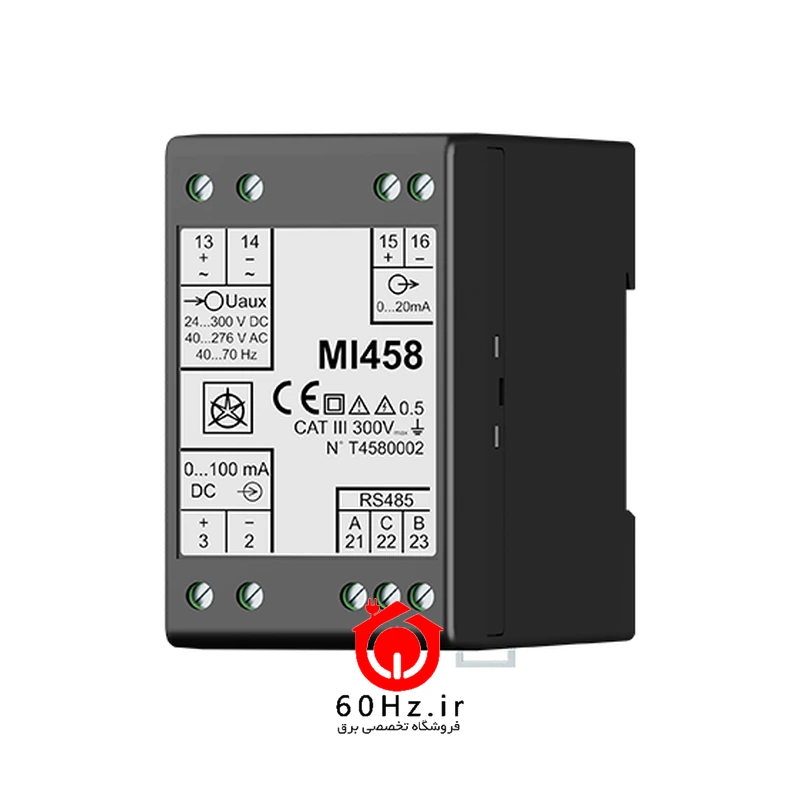 ترانسدیوسر جریان DC قابل برنامهریزی ایسکرا مدل MI458 1 ترانسدیوسر جریان DC قابل برنامهریزی ایسکرا مدل MI458 ISKRA