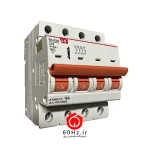 فیوز مینیاتوری چهار پل 16 آمپر ال اس منحنی C مدل BKJ-LA 4P C16A ال اس LS