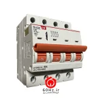 فیوز مینیاتوری چهار پل 40 آمپر ال اس منحنی C مدل BKJ-LA 4P C40A ال اس LS