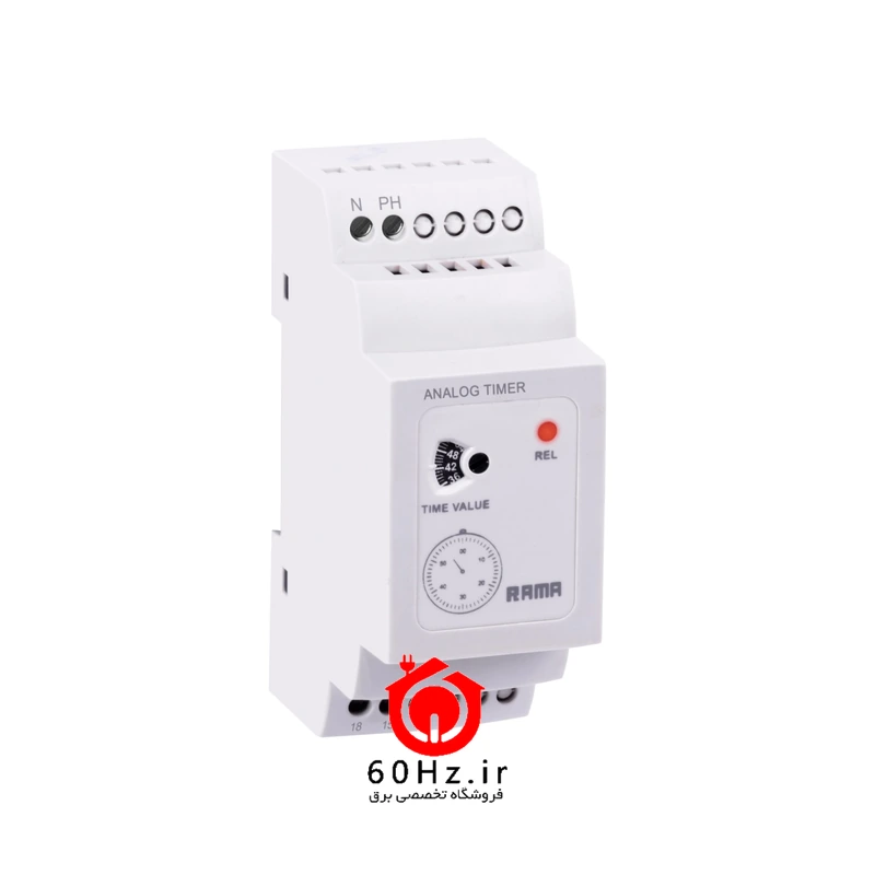 تایمر دقیقه راما تأخیر در وصل (آنالوگ) 1 تایمر دقیقه راما تأخیر در وصل (آنالوگ) Rama مدل K2
