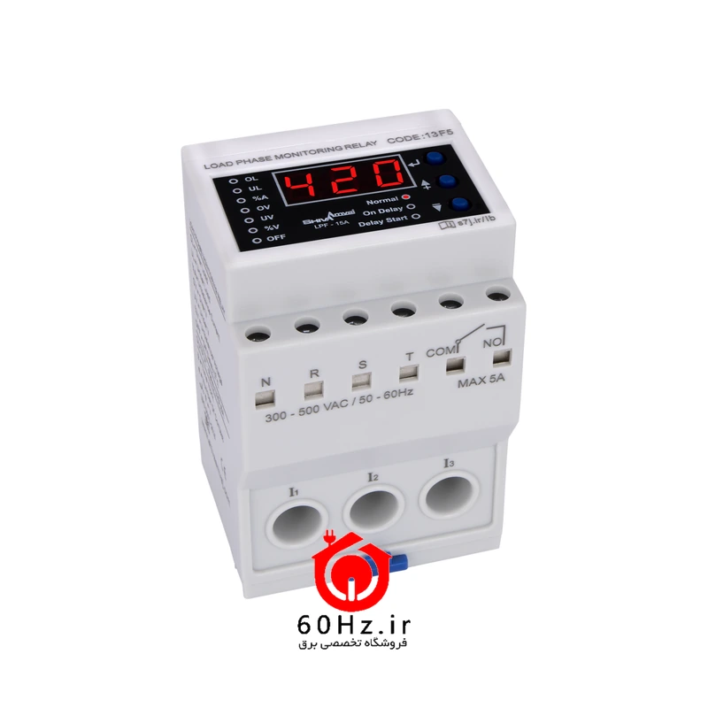 کنترل فاز و بار شیوا امواج 0.5 تا 15 آمپر مدل LPF-15A 1 کنترل فاز و بار شیوا امواج 0.5 تا 15 آمپر مدل LPF-15A