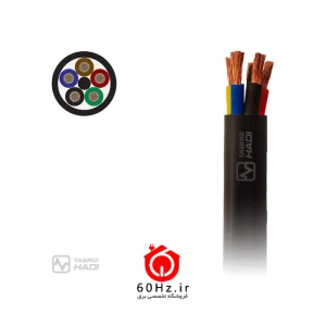 کابل افشان 2×10 تبریز هادی (NYMHY) مدل NYMHY 2x10