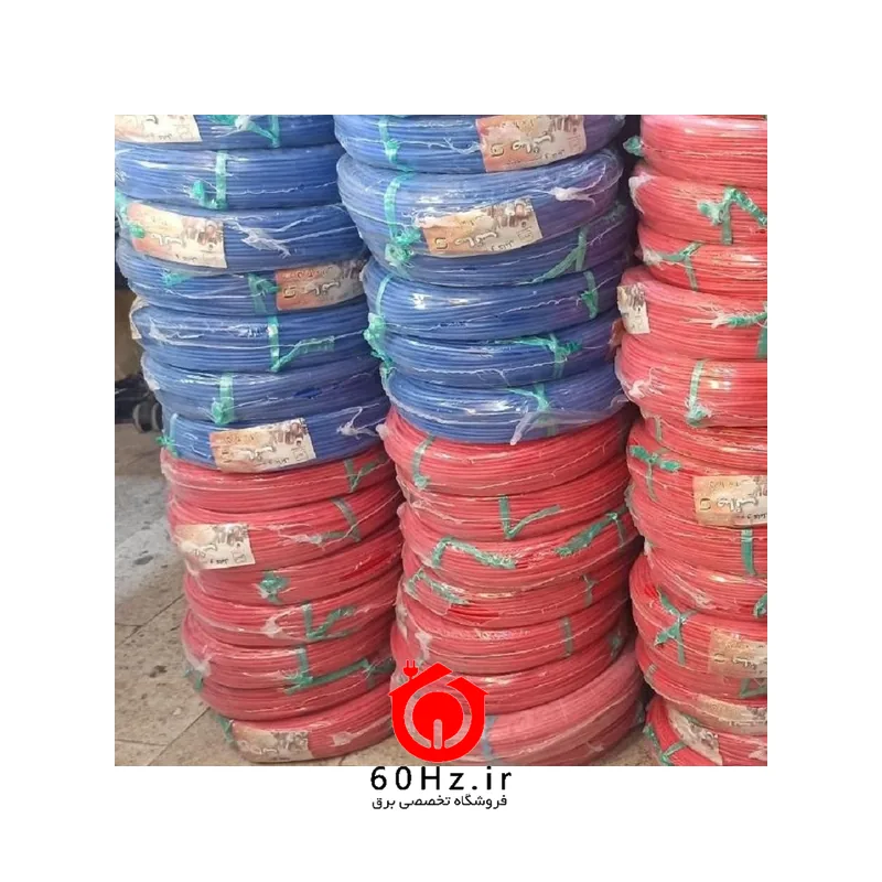 سیم افشان 6 صائب (NYAF 1×6) کلاف 100 متری 2 سیم افشان 6 صائب (NYAF 1×6) کلاف 100 متری صایب مدل NYAF 1x6 - تصویر 2